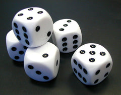 Plastic Dice Large Img 1 - Toyworld