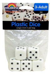 Plastic Dice Large - Toyworld