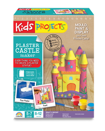 Kids Projects Paint A Princess Castle - Toyworld