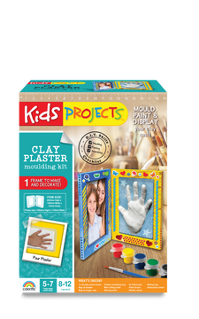 Kids Projects Magic Clay Plaster Mould Kit - Toyworld