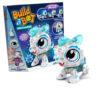 Build A Bot Light Snow Leopard - Toyworld