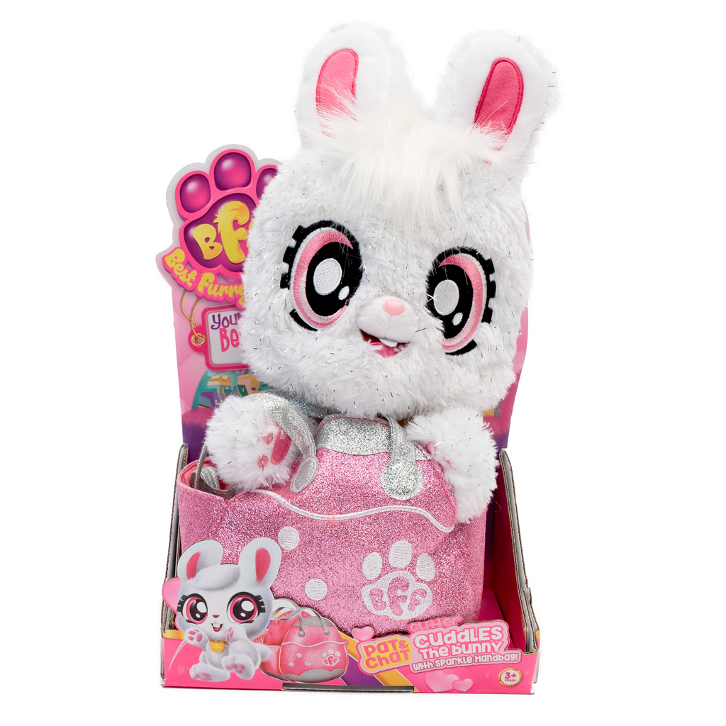 Best Furry Friends Pat And Chat Cuddles The Bunny - Toyworld