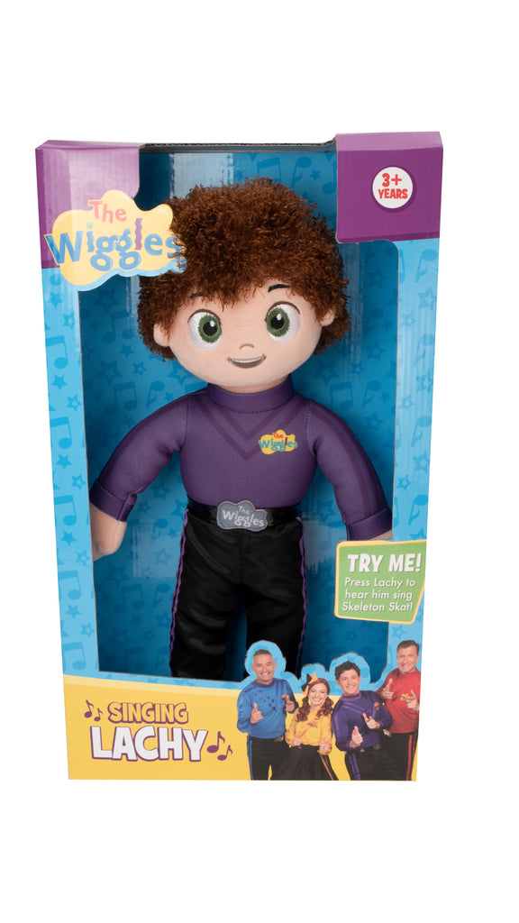 The Wiggles Singing Lachy Plush - Toyworld