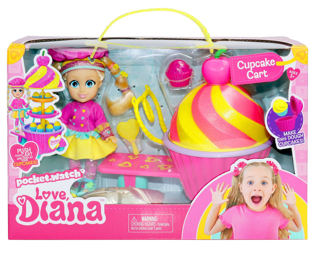 Love Diana Cupcake Cart Playset - Toyworld