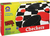 Crown Checkers Set - Toyworld