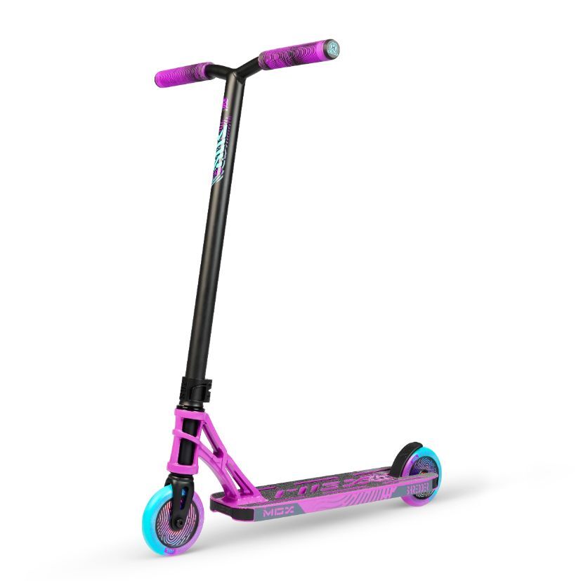 Madd Gear Mgx Shredder Scooter Black & Purple - Toyworld