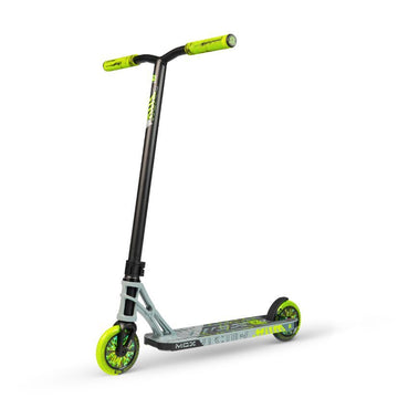 Madd Gear Mgx Pro Scooter Grey & Green - Toyworld