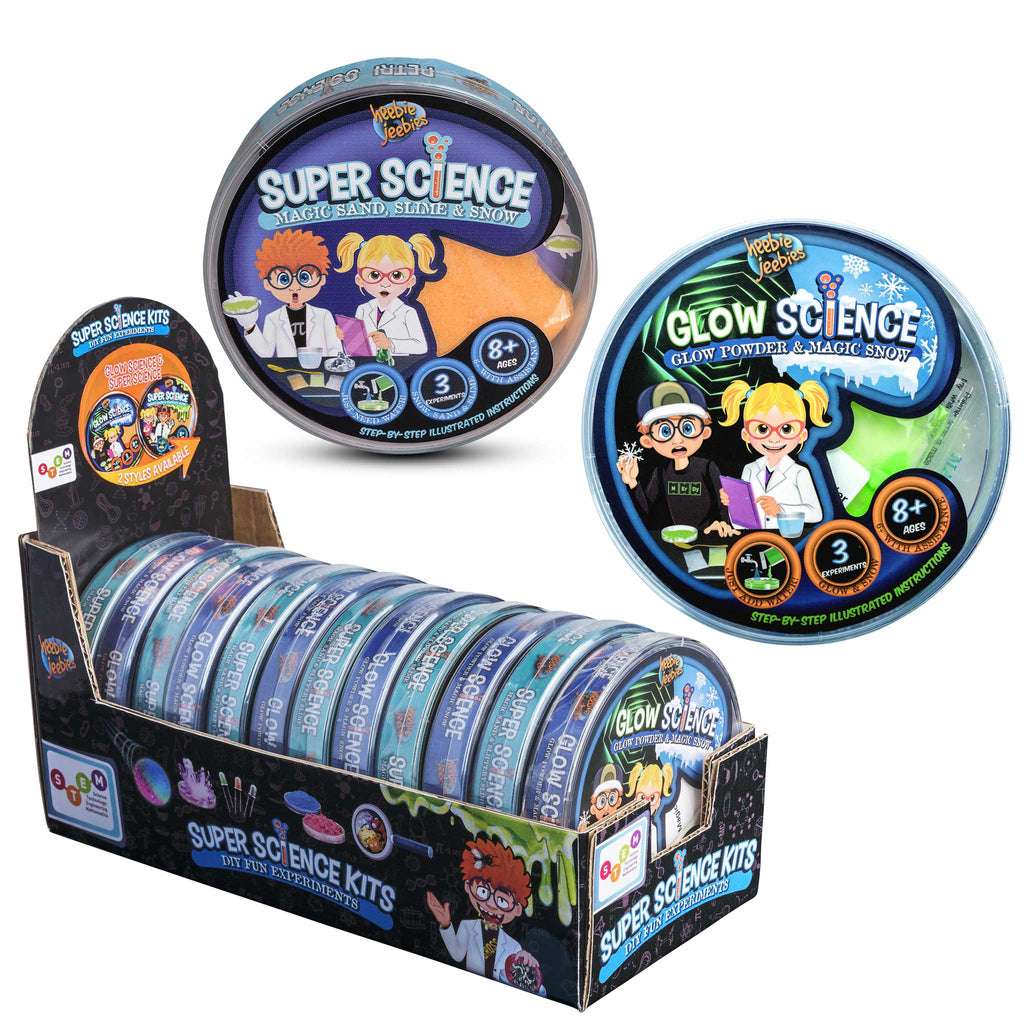 Heebie Jeebies Glow Science And Super Science - Toyworld