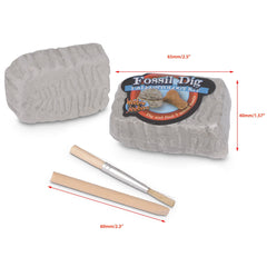 Heebie Jeebies Fossil Dig Paleontology Kit Img 1 - Toyworld