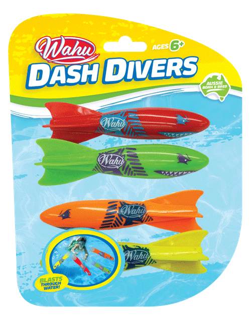 Wahu Dash Divers - Toyworld