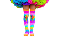 Madmia Icecream With Rainbow Pompom Socks - Toyworld