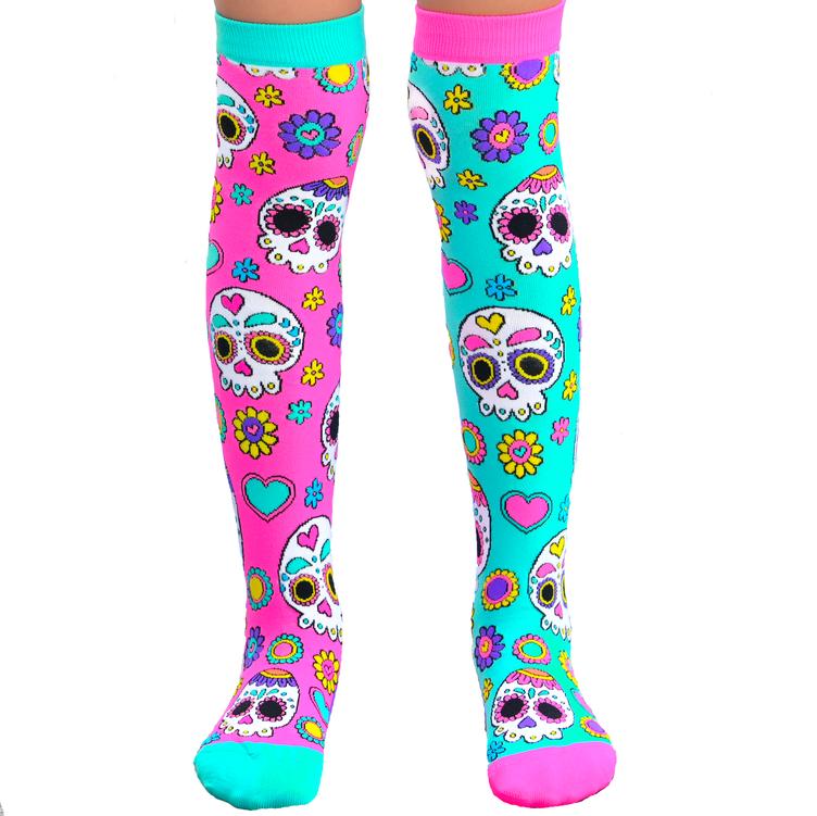 Madmia Sugar Skull Socks - Toyworld