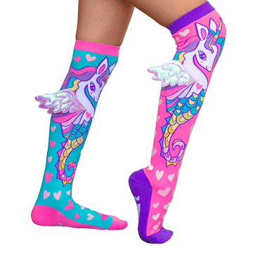 Madmia Unicorn Seahorse Socks - Toyworld