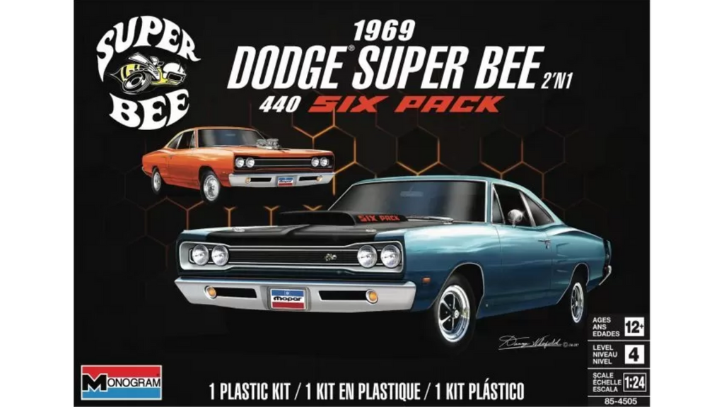 REVELL 1969 DODGE SUPER BEE 1:25