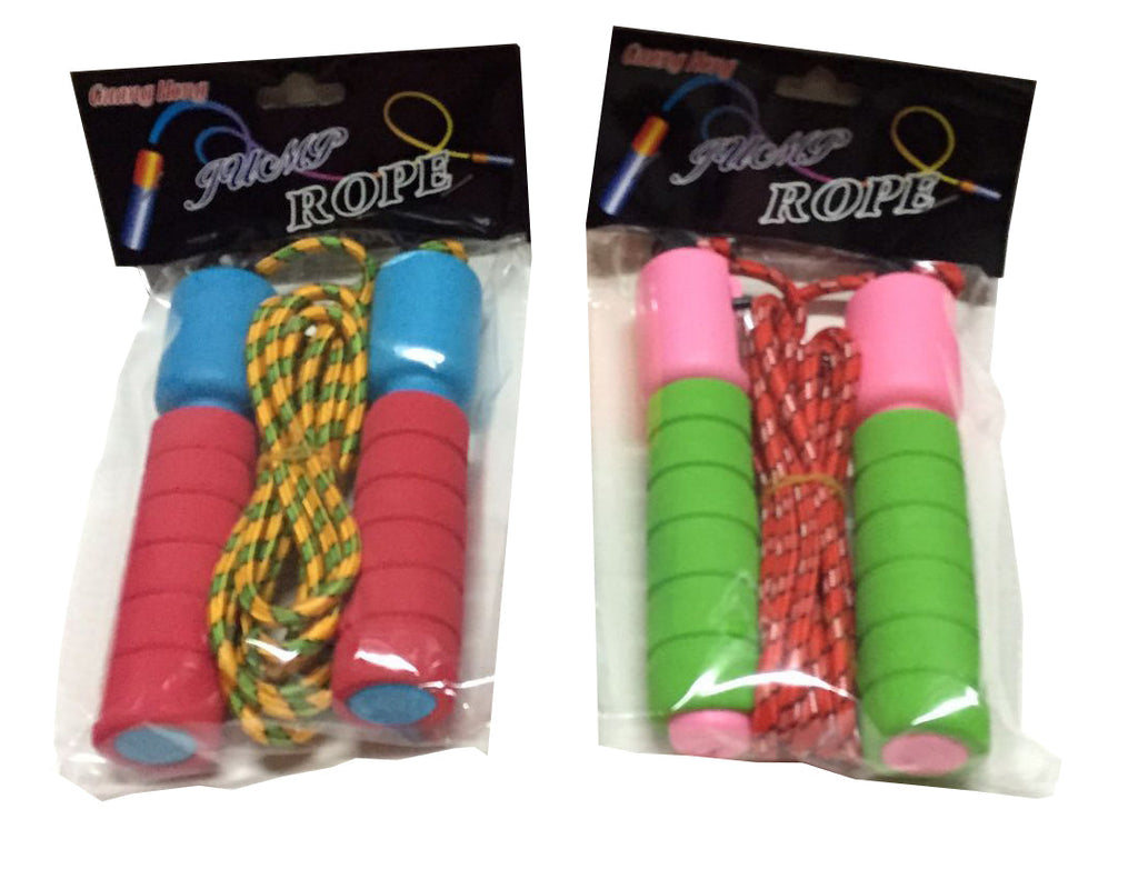 SKIPPING ROPE WITH COUNTER ASSORTED COLORS