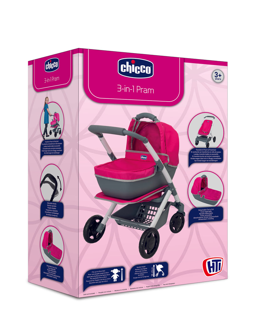 CHICCO JUNIOR 3 IN 1 PRAM