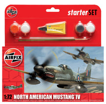 AIRFIX NORTH AMERICAN MUSTANG IV STARTER KIT