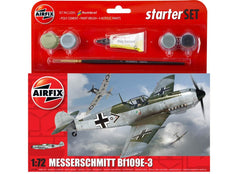 AIRFIX MESSERSCHMITT BF109E-3 STARTER KIT