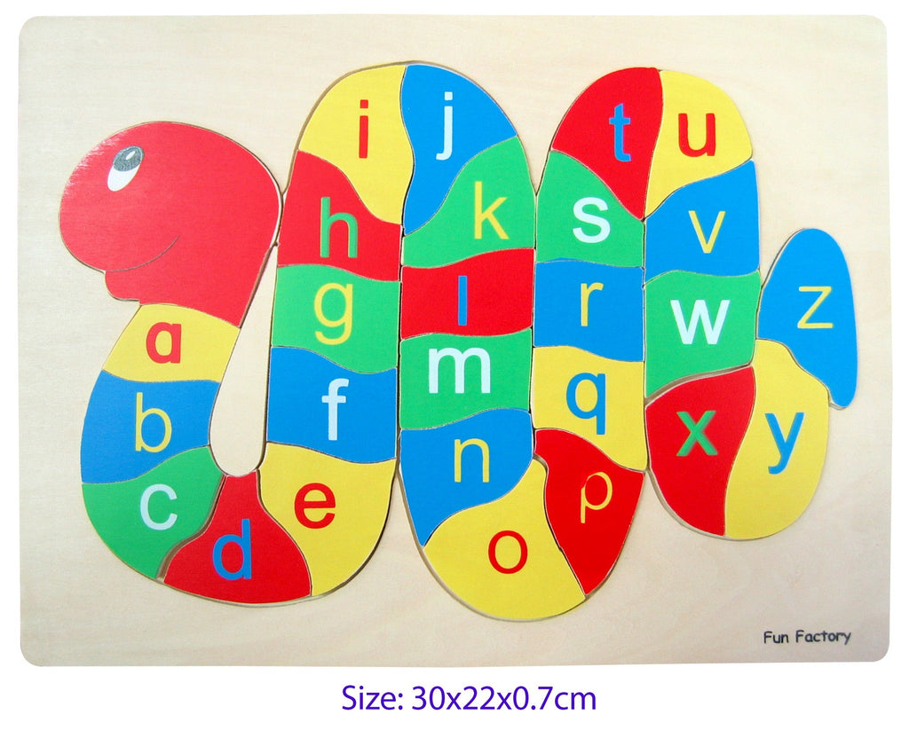 Fun Factory Alphabet Snake Puzzle - Toyworld