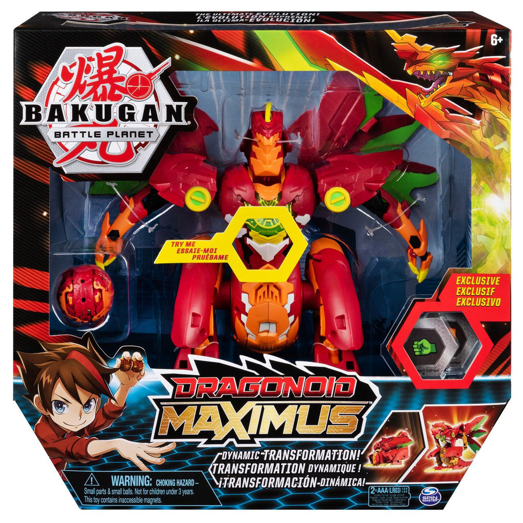 Bakugan Dragonoid Maximus - Toyworld