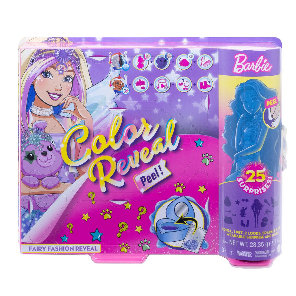 Barbie Color Reveal Peel Fairy Fashion Reveal | Toyworld