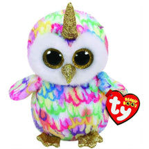 Ty Beanie Boos Enchanted The Multicoloured Owl With Horn - Toyworld