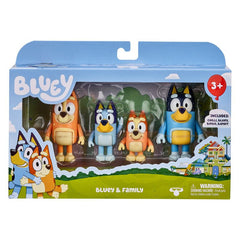 Bluey Family Figure 4 Pack Img 1 - Toyworld