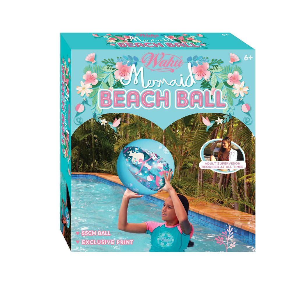 Wahu Mermaid Beachball - Toyworld