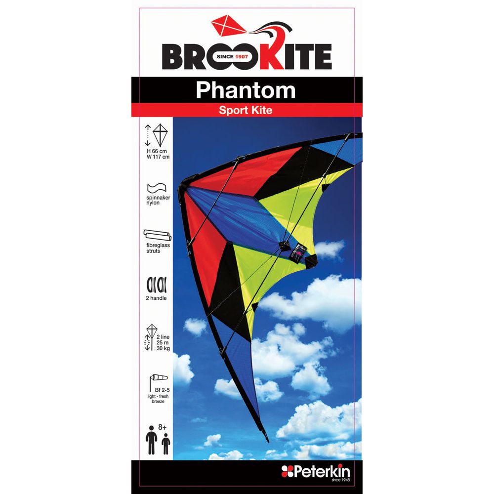 Brookite Phantom Sport Kite - Toyworld