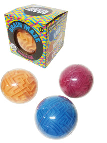 BRAIN MAZE PUZZLE BALL ASSORTED STYLES