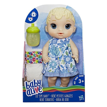 Baby Alive Lil Sips Baby Blonde - Toyworld