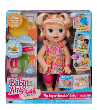 Baby Alive Super Snacks Baby - Toyworld