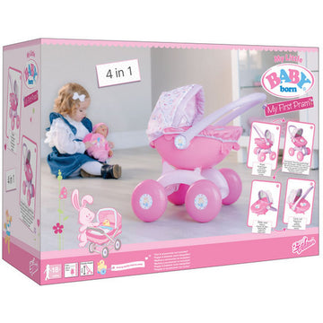 Baby Born My Little 4 In 1 Pram - Toyworld