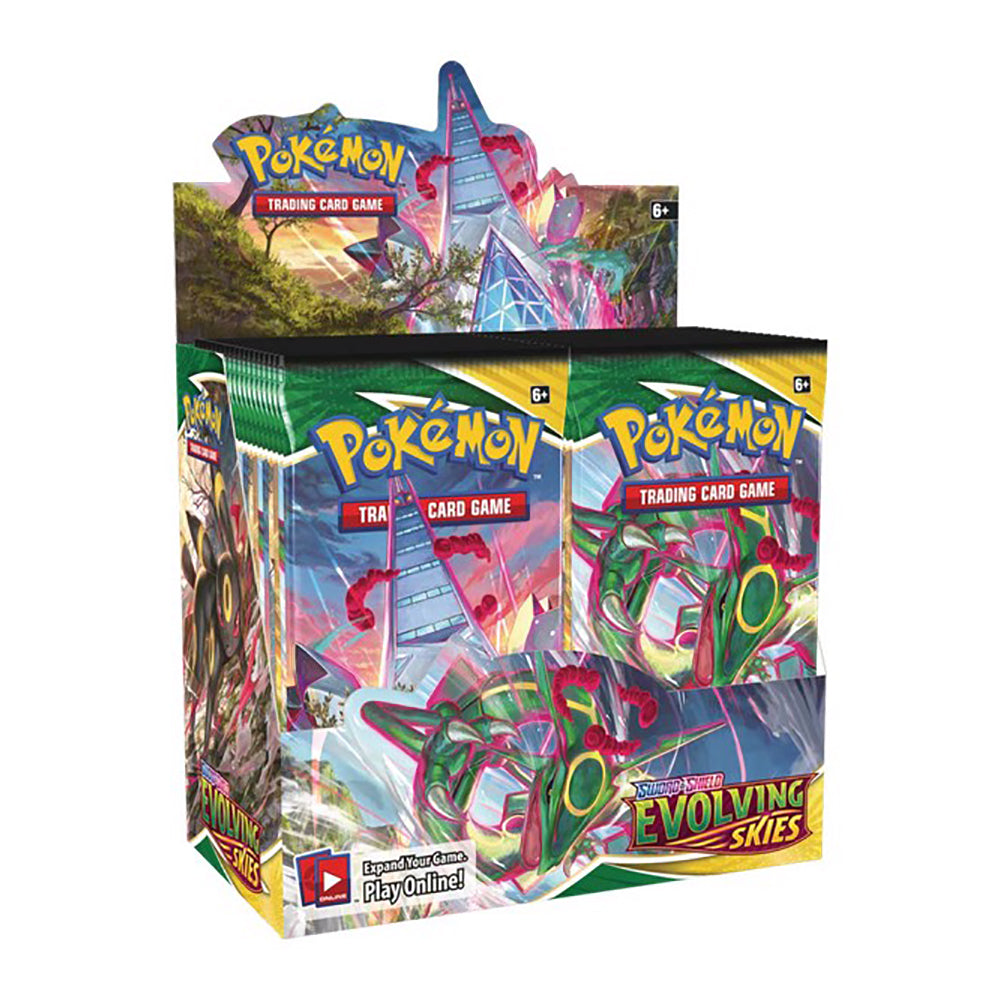 Pokemon Trading Card Game Sword And Shield Evolving Skies Booster Pack | Toyworld