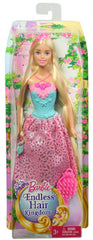 Barbie Endless Hair Doll Blonde - Toyworld