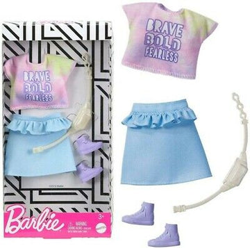 Barbie Fashions Brave Bold Fearless Top And Skirt | Toyworld