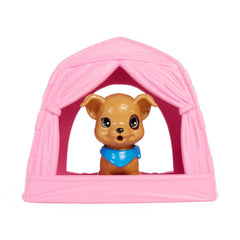 BARBIE CAMPING DOLL WITH PET DOG