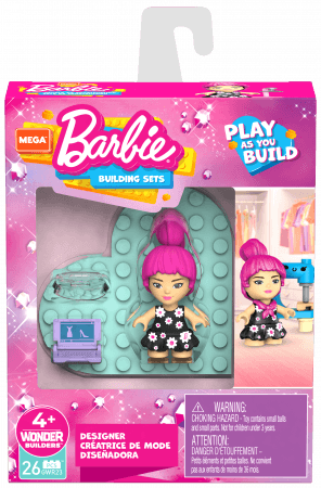 MEGA BARBIE BUILDING SETS DESIGNER