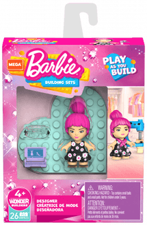 MEGA BARBIE BUILDING SETS DESIGNER