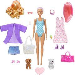 Barbie Ultimate Color Reveal Doll Beach To Party Img 2 - Toyworld