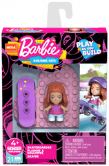 MEGA BARBIE BUILDING SETS SKATEBOARDER