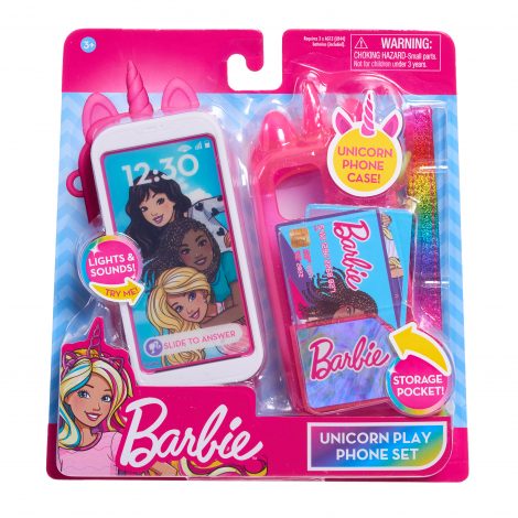 BARBIE UNICORN PLAY PHONE SET