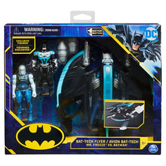 DC BATMAN BAT-TECH FLYER WITH 2 FIGURES