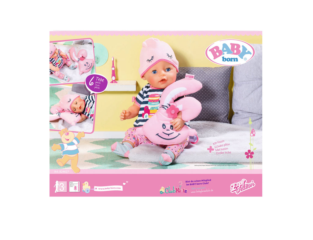 Baby Born Bath Deluxe Sleepover - Toyworld