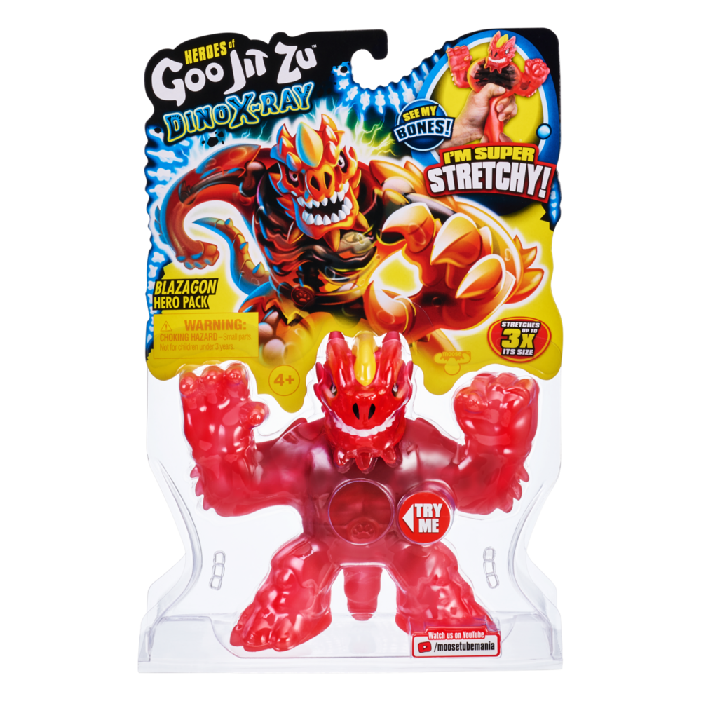 Heroes Of Goo Jit Zu Dino Xray Blazagon - Toyworld