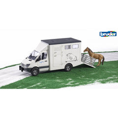 Bruder Sprinter Horse Transporter Img 1 - Toyworld