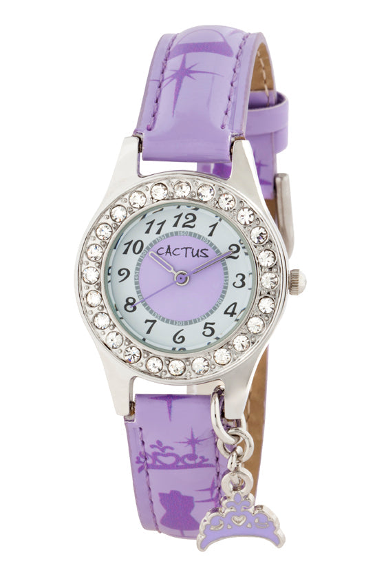 Cactus Stones Kids Watch Purple - Toyworld