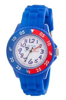 Cactus Kids Watch With Rubber Band Blue - Toyworld