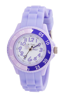 Cactus Time Teacher Kids Watch Purple - Toyworld