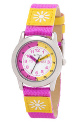 Cactus Time Teacher Watch Pink And Yellow | Toyworld